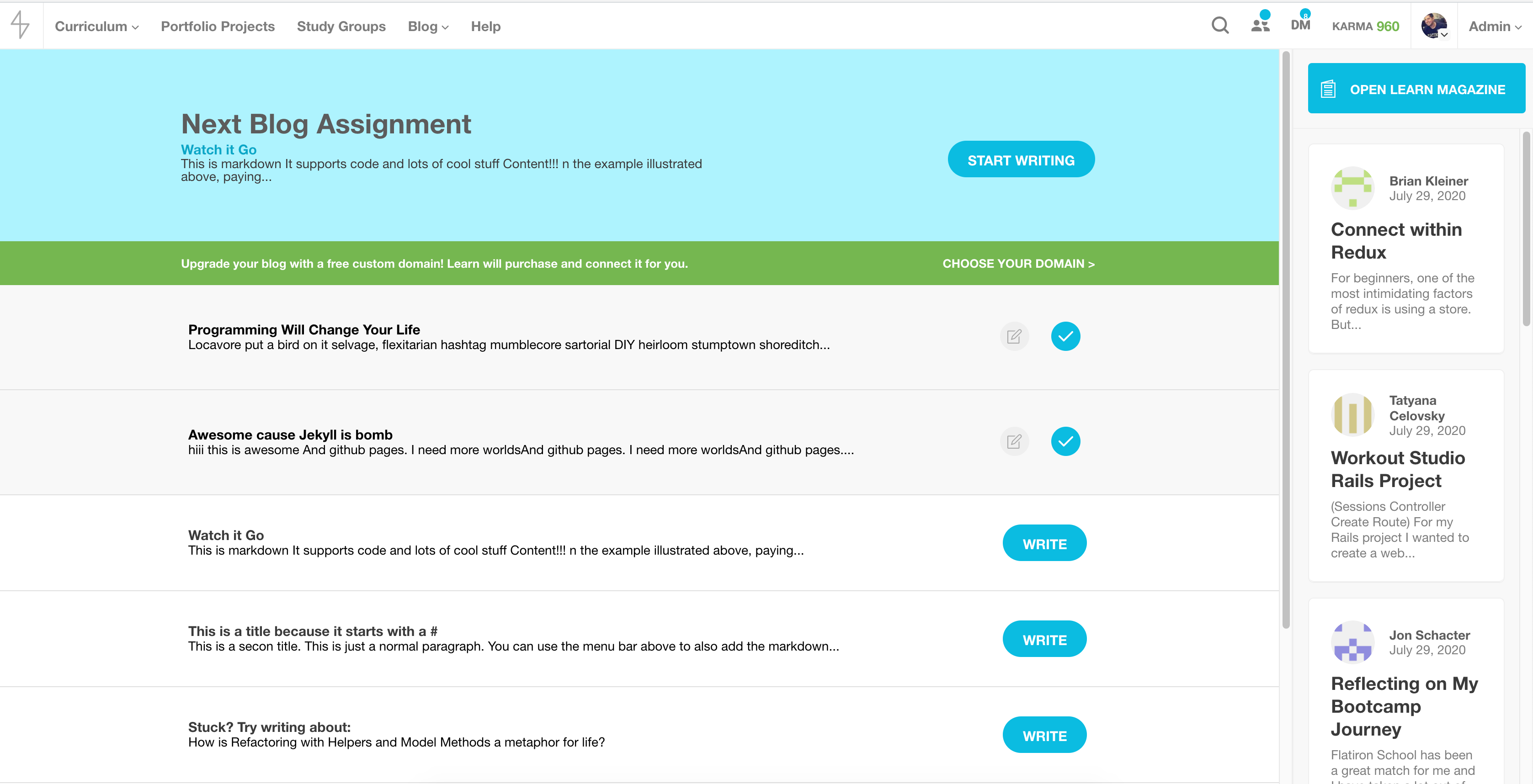 Social Learning