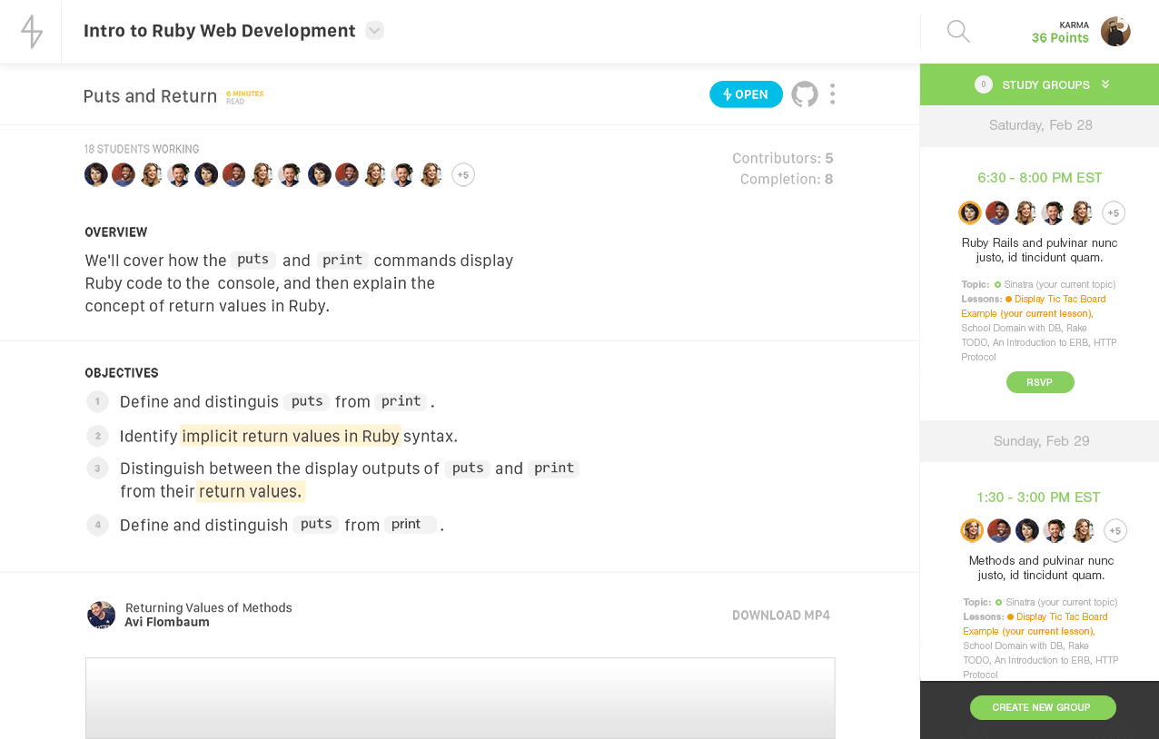 Learn - A Platform for Education